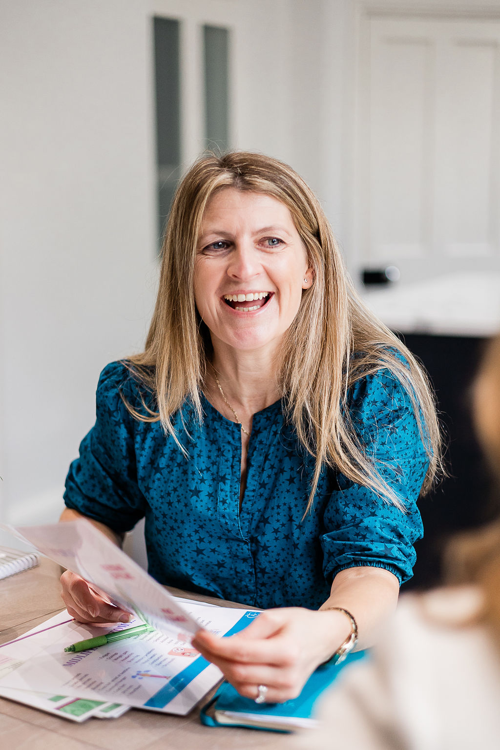 Marie Frost — Nutricore Health founder in a coaching session